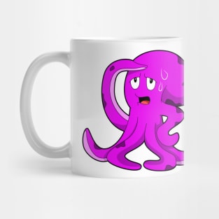 Octopus as Athlete at Sweating Mug